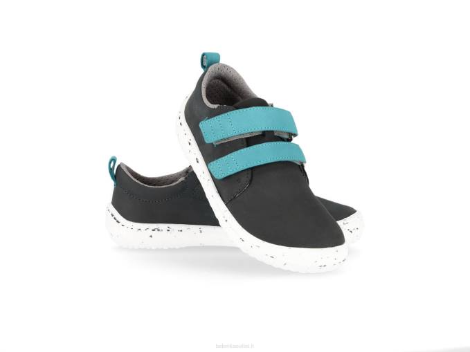 bambini a piedi nudi allegri nero e verde Be Lenka 80JV210