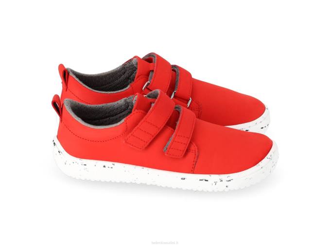 bambini a piedi nudi allegri rosso bianco Be Lenka 80JV212