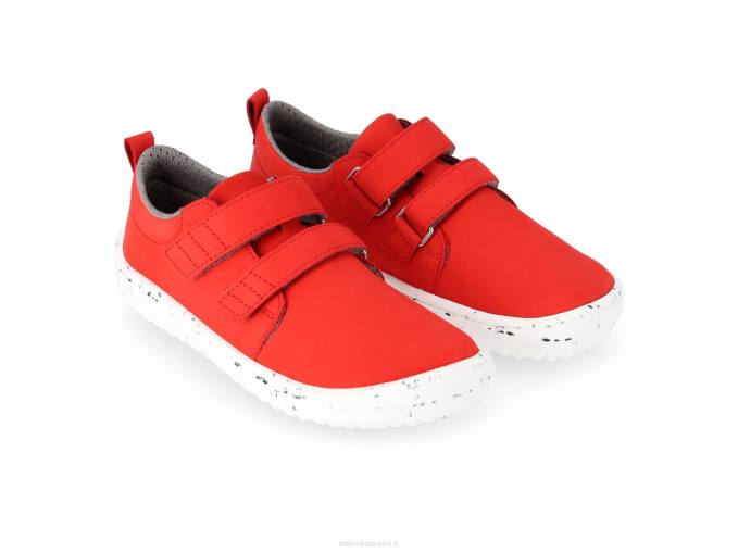 bambini a piedi nudi allegri rosso bianco Be Lenka 80JV212
