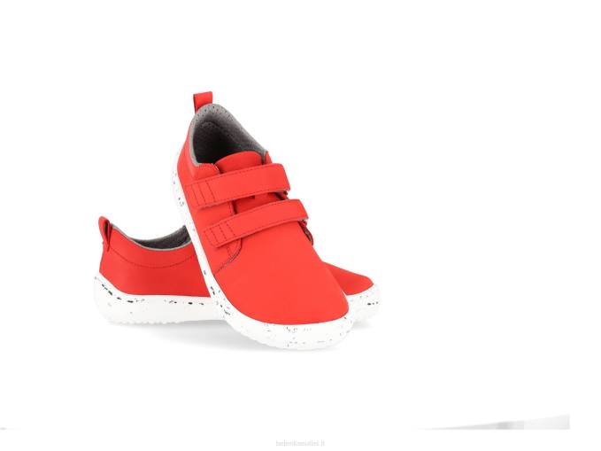 bambini a piedi nudi allegri rosso bianco Be Lenka 80JV212