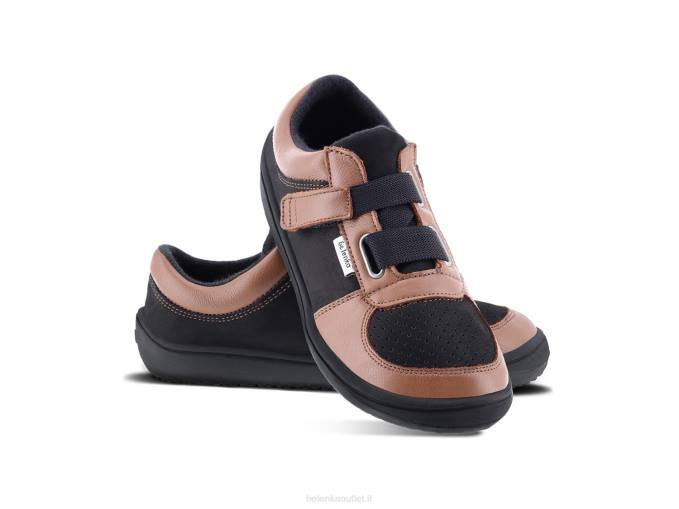 scarpe da ginnastica per bambini a piedi nudi - fluide Marrone nero Be Lenka 80JV201