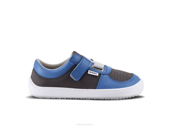 scarpe da ginnastica per bambini a piedi nudi - fluide blu grigio Be Lenka 80JV199
