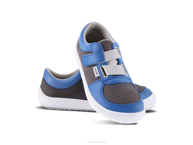 scarpe da ginnastica per bambini a piedi nudi - fluide blu grigio Be Lenka 80JV199