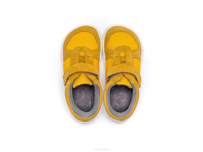 scarpe da ginnastica per bambini a piedi nudi - gioia giallo Be Lenka 80JV219