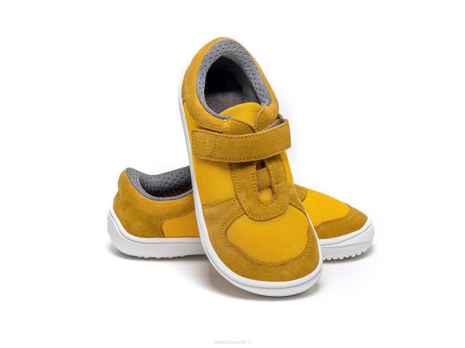 scarpe da ginnastica per bambini a piedi nudi - gioia giallo Be Lenka 80JV219