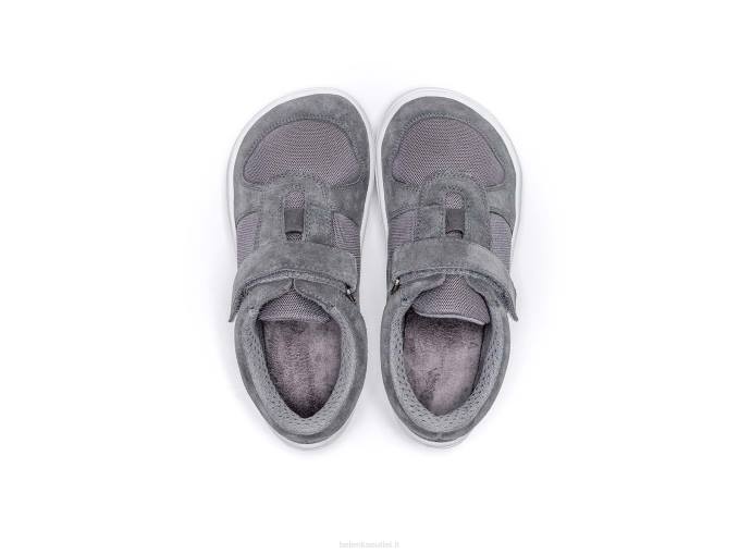 scarpe da ginnastica per bambini a piedi nudi - gioia grigio Be Lenka 80JV220