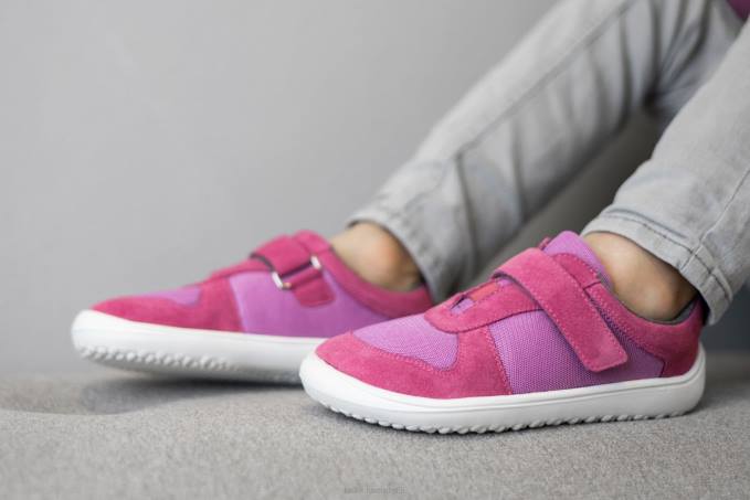 scarpe da ginnastica per bambini a piedi nudi - gioia rosa Be Lenka 80JV221