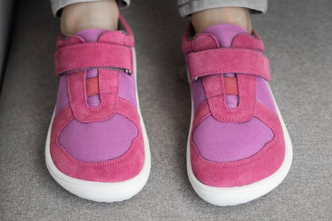 scarpe da ginnastica per bambini a piedi nudi - gioia rosa Be Lenka 80JV221
