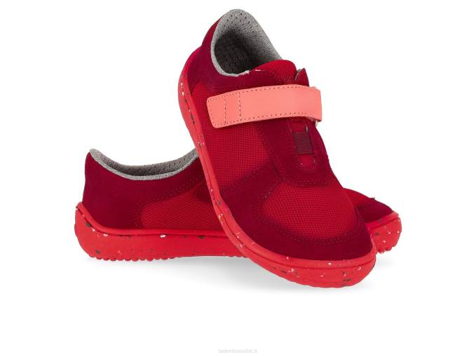 scarpe da ginnastica per bambini a piedi nudi - gioia tutto rosso Be Lenka 80JV223