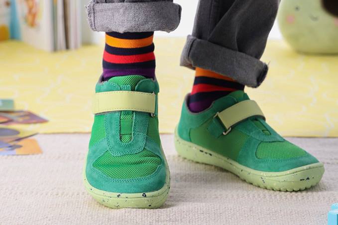 scarpe da ginnastica per bambini a piedi nudi - gioia tutto verde Be Lenka 80JV222
