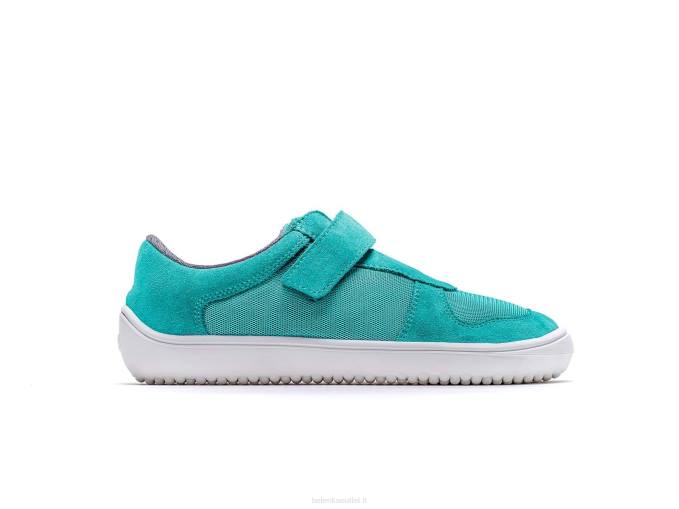 scarpe da ginnastica per bambini a piedi nudi - gioia verde acqua Be Lenka 80JV218