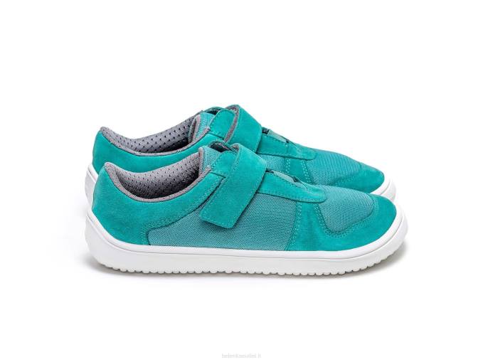 scarpe da ginnastica per bambini a piedi nudi - gioia verde acqua Be Lenka 80JV218
