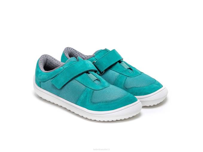scarpe da ginnastica per bambini a piedi nudi - gioia verde acqua Be Lenka 80JV218