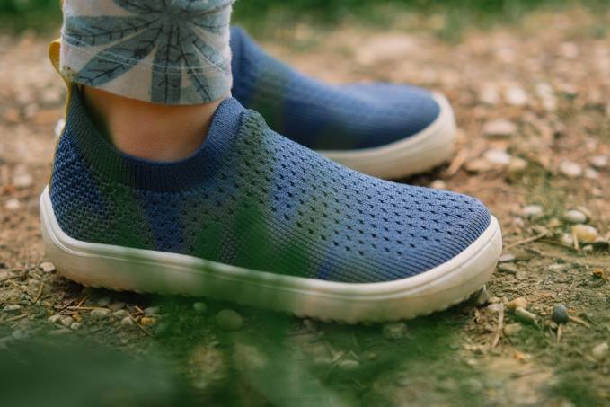 vantaggio delle scarpe da ginnastica a piedi nudi per bambini Blu acciaio Be Lenka 80JV217