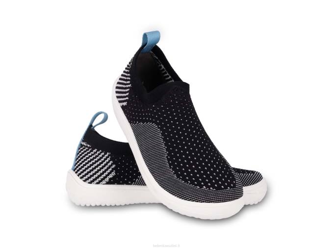 vantaggio delle scarpe da ginnastica a piedi nudi per bambini nero bianco Be Lenka 80JV215