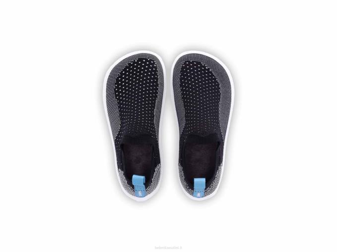 vantaggio delle scarpe da ginnastica a piedi nudi per bambini nero bianco Be Lenka 80JV215