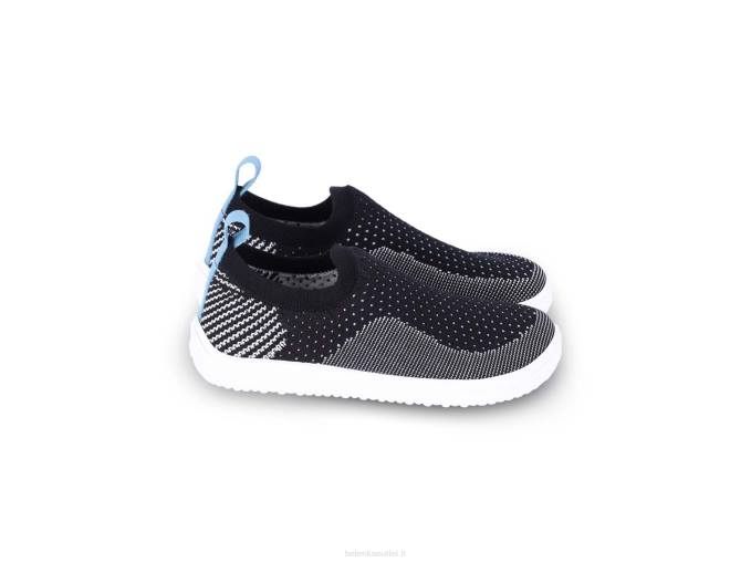 vantaggio delle scarpe da ginnastica a piedi nudi per bambini nero bianco Be Lenka 80JV215