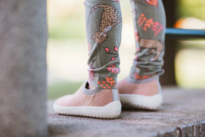 vantaggio delle scarpe da ginnastica a piedi nudi per bambini rosa baby Be Lenka 80JV214