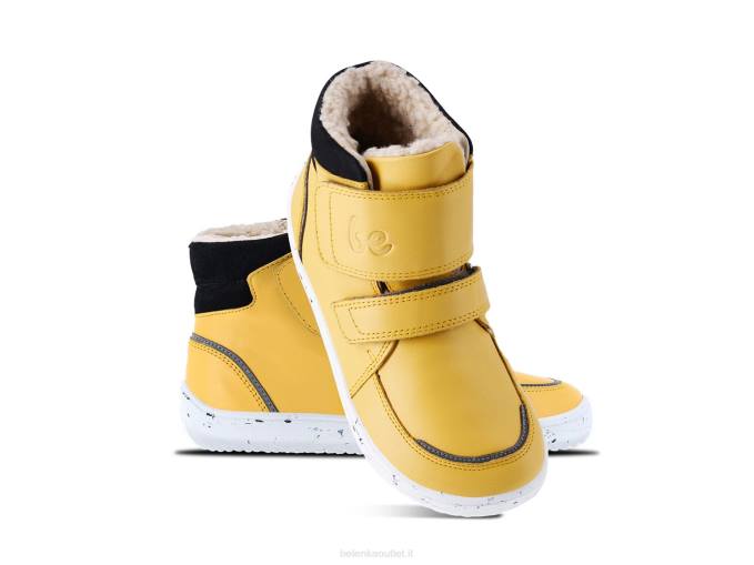 Panda invernale a piedi nudi per bambini 2.0 giallo formaggio Be Lenka 80JV191