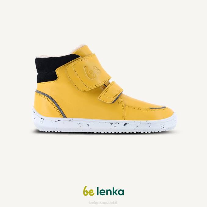 Panda invernale a piedi nudi per bambini 2.0 giallo formaggio Be Lenka 80JV191