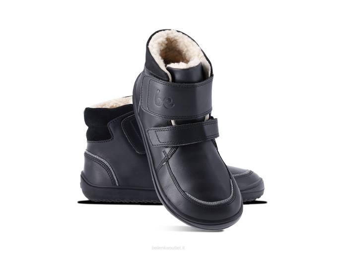 Panda invernale a piedi nudi per bambini 2.0 tutto nero Be Lenka 80JV190