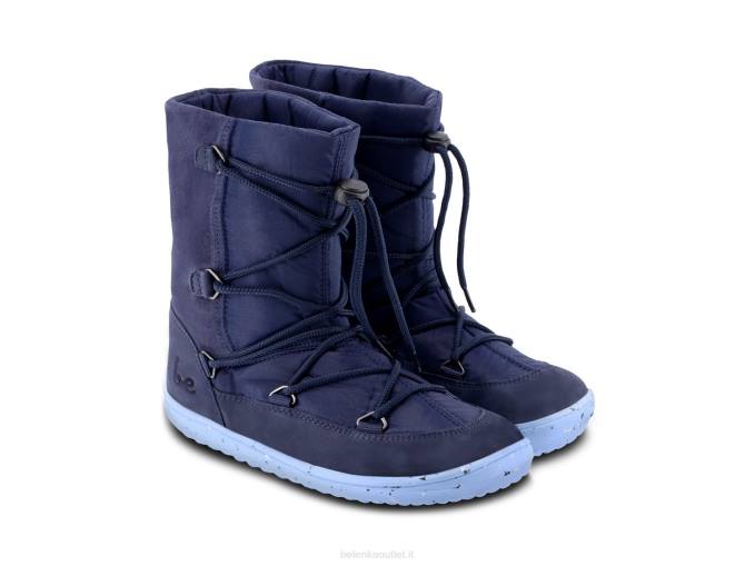 inverno bambini a piedi nudi snowfox bambini 2.0 blu scuro e chiaro Be Lenka 80JV196