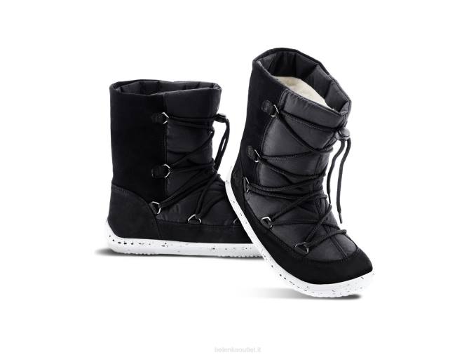 inverno bambini a piedi nudi snowfox bambini 2.0 nero Be Lenka 80JV195