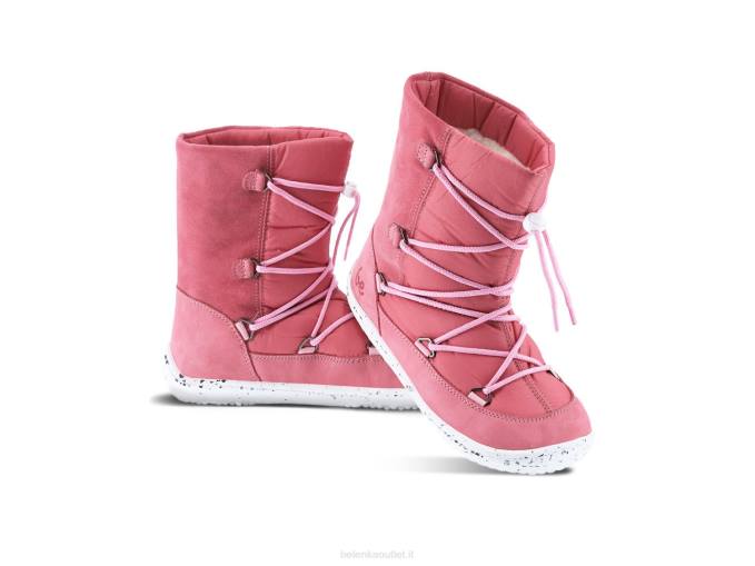 inverno bambini a piedi nudi snowfox bambini 2.0 rosa Rosa Be Lenka 80JV197