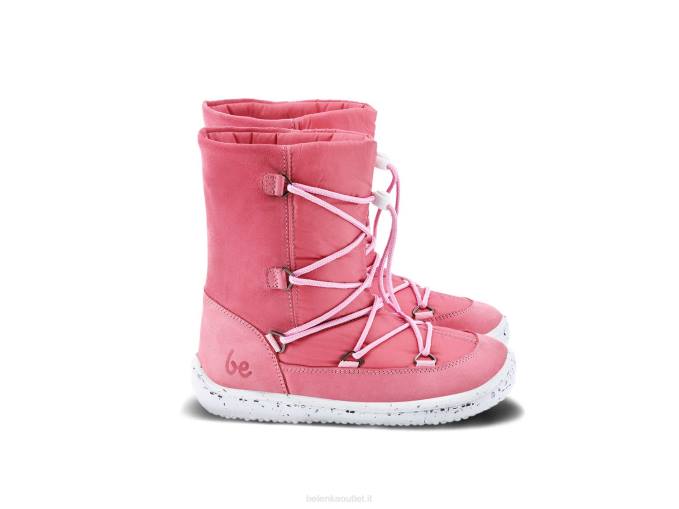 inverno bambini a piedi nudi snowfox bambini 2.0 rosa Rosa Be Lenka 80JV197