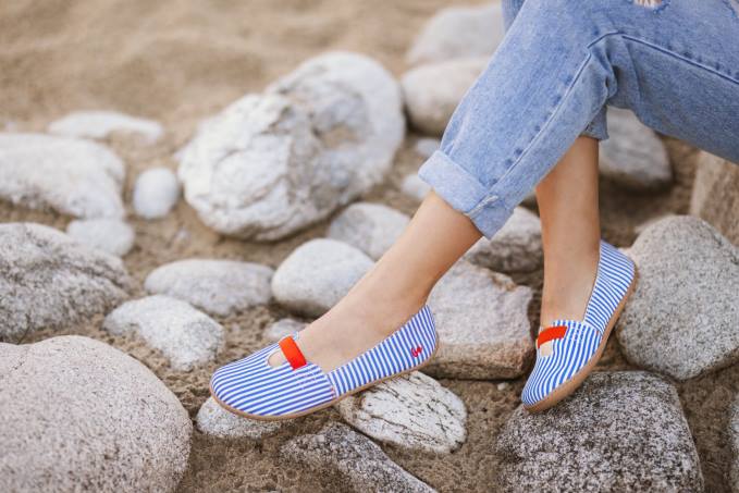 donne ballerine - armonia strisce blu Be Lenka 80JV168