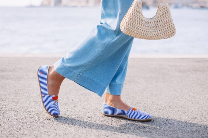 donne ballerine - armonia strisce blu Be Lenka 80JV168