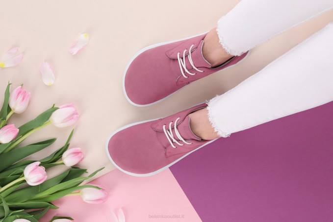 donne stile scarpe a piedi nudi rosa profonda Be Lenka 80JV158