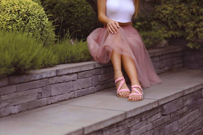 donne sandali a piedi nudi - flexi rosa '20 Be Lenka 80JV172