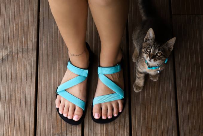 donne sandali a piedi nudi - flexi turchese Be Lenka 80JV173