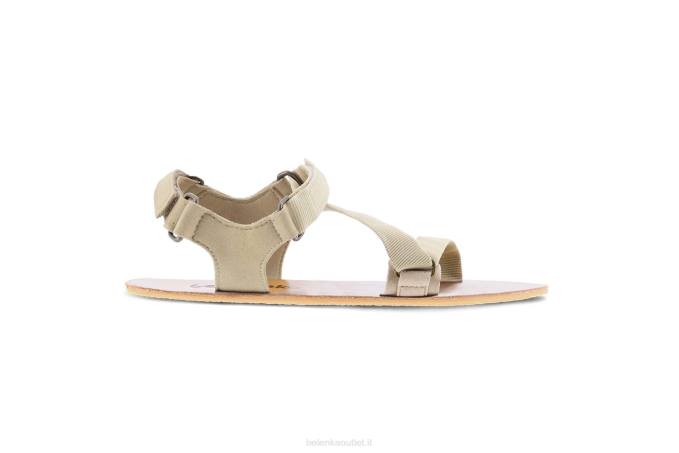 donne sandali a piedi nudi - flexi verde beige Be Lenka 80JV178