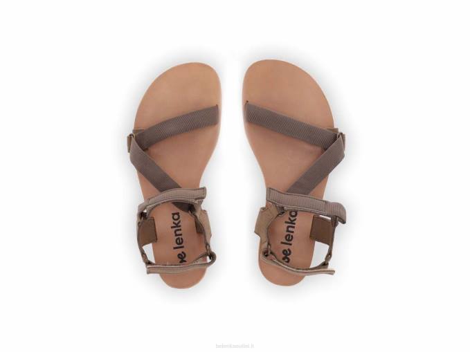 donne sandali a piedi nudi - flexi verde oliva Be Lenka 80JV176