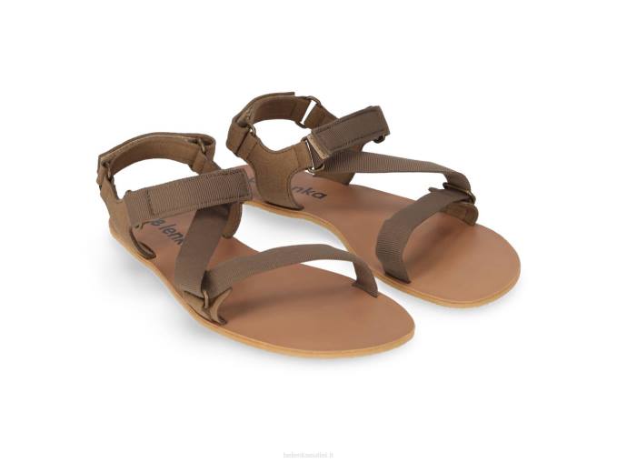 donne sandali a piedi nudi - flexi verde oliva Be Lenka 80JV176