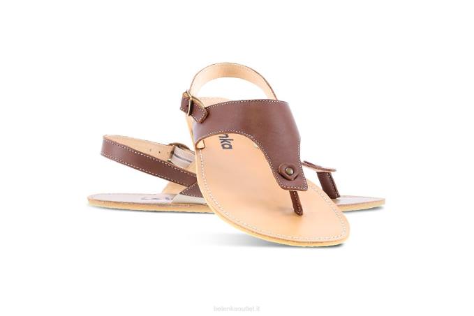 donne sandali a piedi nudi - passeggiata Marrone scuro Be Lenka 80JV148
