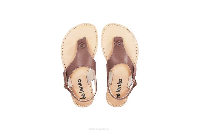 donne sandali a piedi nudi - passeggiata Marrone scuro Be Lenka 80JV148