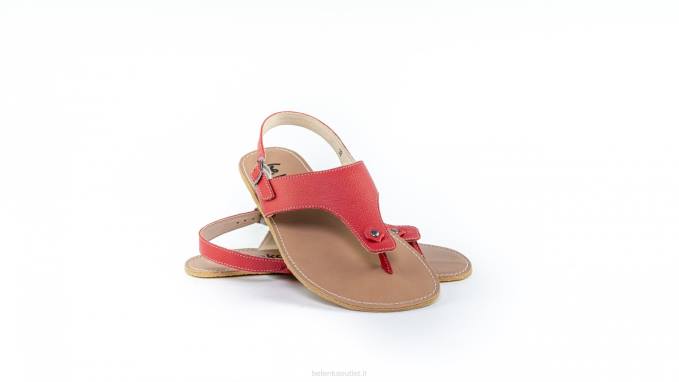 donne sandali a piedi nudi - passeggiata rosso Be Lenka 80JV144