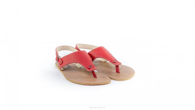 donne sandali a piedi nudi - passeggiata rosso Be Lenka 80JV144