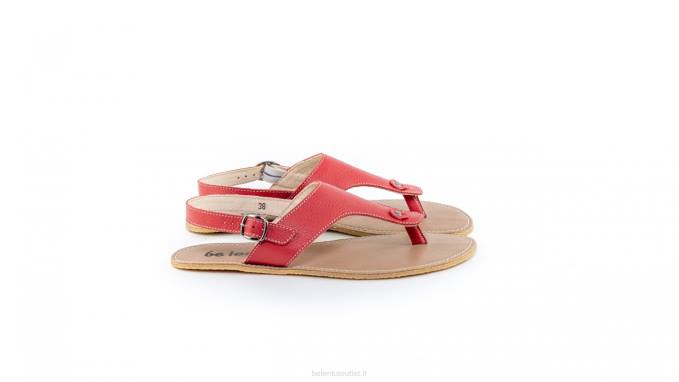 donne sandali a piedi nudi - passeggiata rosso Be Lenka 80JV144