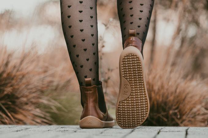 donne gli stivali a piedi nudi attirano neo Marrone scuro Be Lenka 80JV135