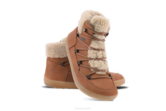 donne beatitudine degli stivali invernali a piedi nudi marrone Be Lenka 80JV141