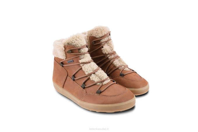donne beatitudine degli stivali invernali a piedi nudi marrone Be Lenka 80JV141