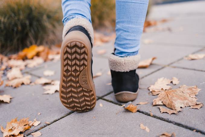 donne beatitudine degli stivali invernali a piedi nudi nero Be Lenka 80JV142