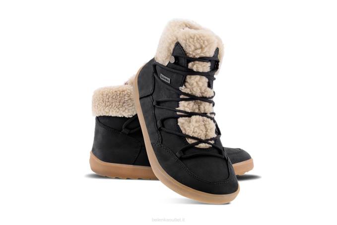 donne beatitudine degli stivali invernali a piedi nudi nero Be Lenka 80JV142