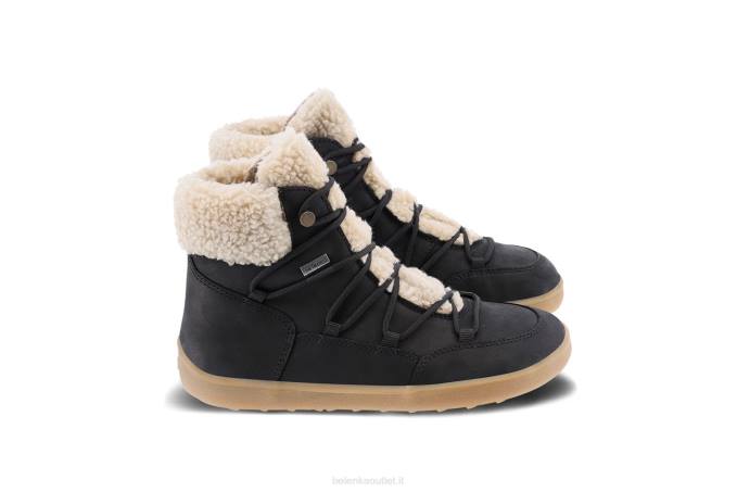 donne beatitudine degli stivali invernali a piedi nudi nero Be Lenka 80JV142