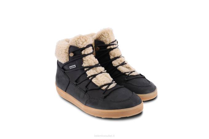 donne beatitudine degli stivali invernali a piedi nudi nero Be Lenka 80JV142