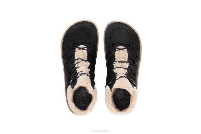 donne beatitudine degli stivali invernali a piedi nudi nero Be Lenka 80JV142
